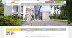 Desktop Screenshot of jardinsdelanjou.fr